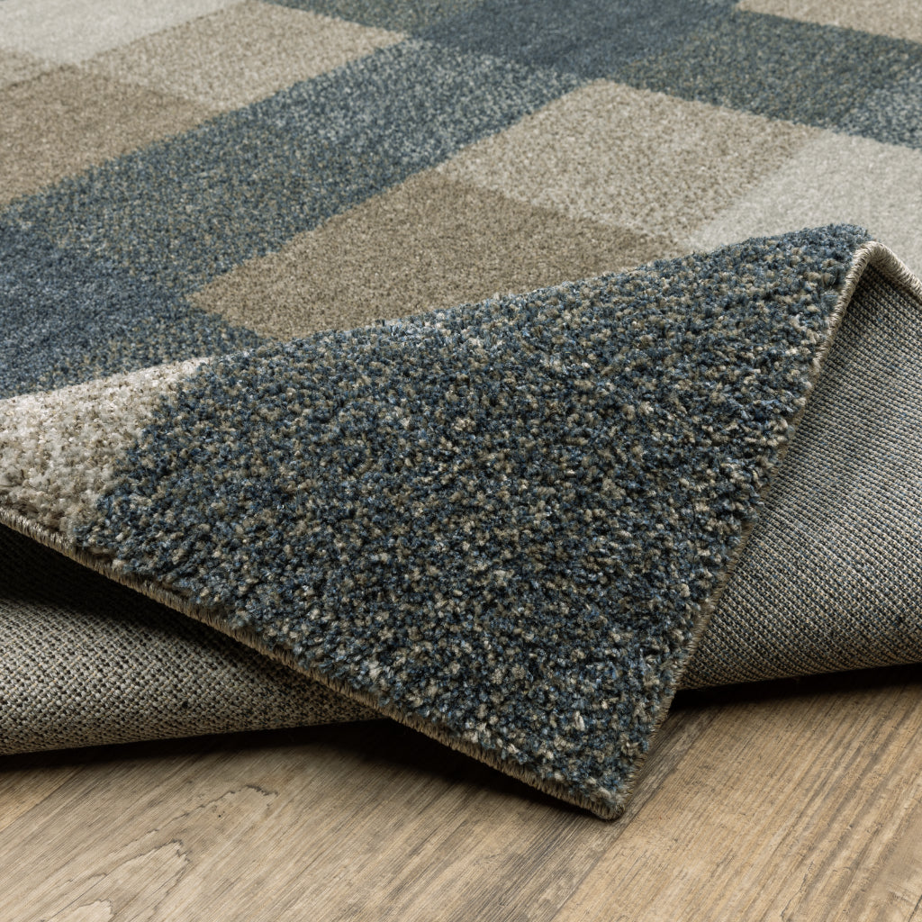Oriental Weavers Alton 5093X Multicolor Rectangle Indoor Area Rug - Luxurious Farmhouse Rug with Plaid Pattern-