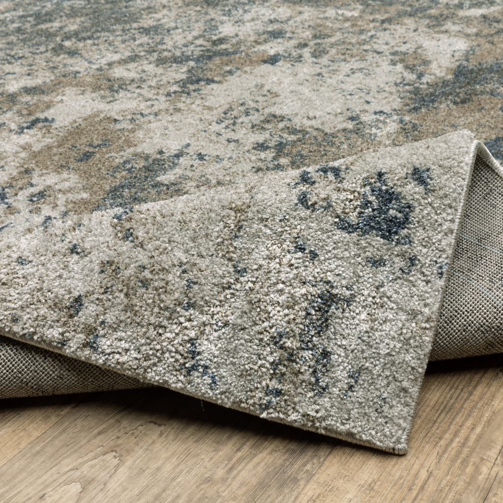 Oriental Weavers Alton 531L9 Multicolor Rectangle Indoor Runner - Modern Contemporary Rug with Distressed Abstract Design-
