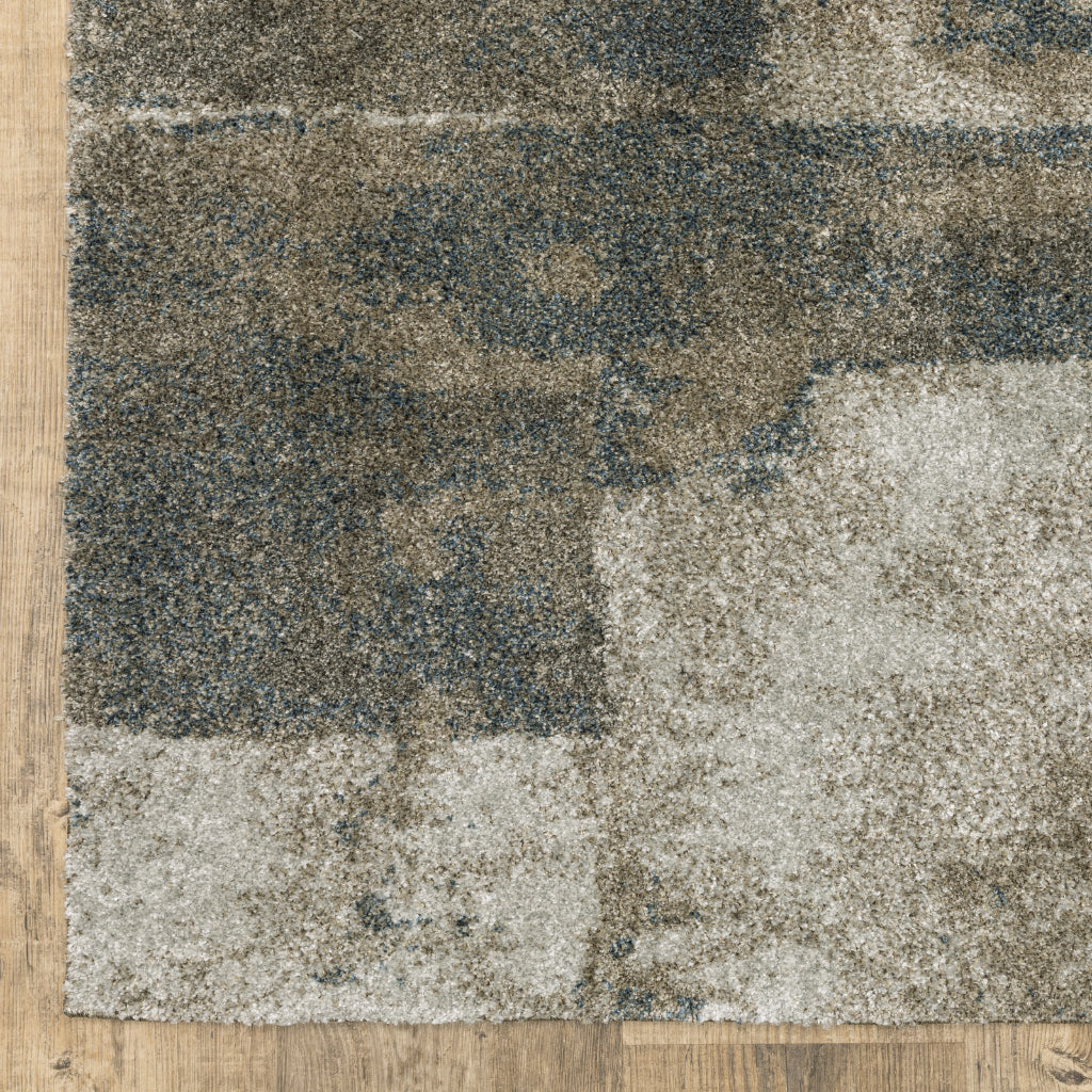 Oriental Weavers Alton 532B9 Multicolor Rectangle Indoor Area Rug - Elegant Contemporary Rug with Distressed Abstract Design-