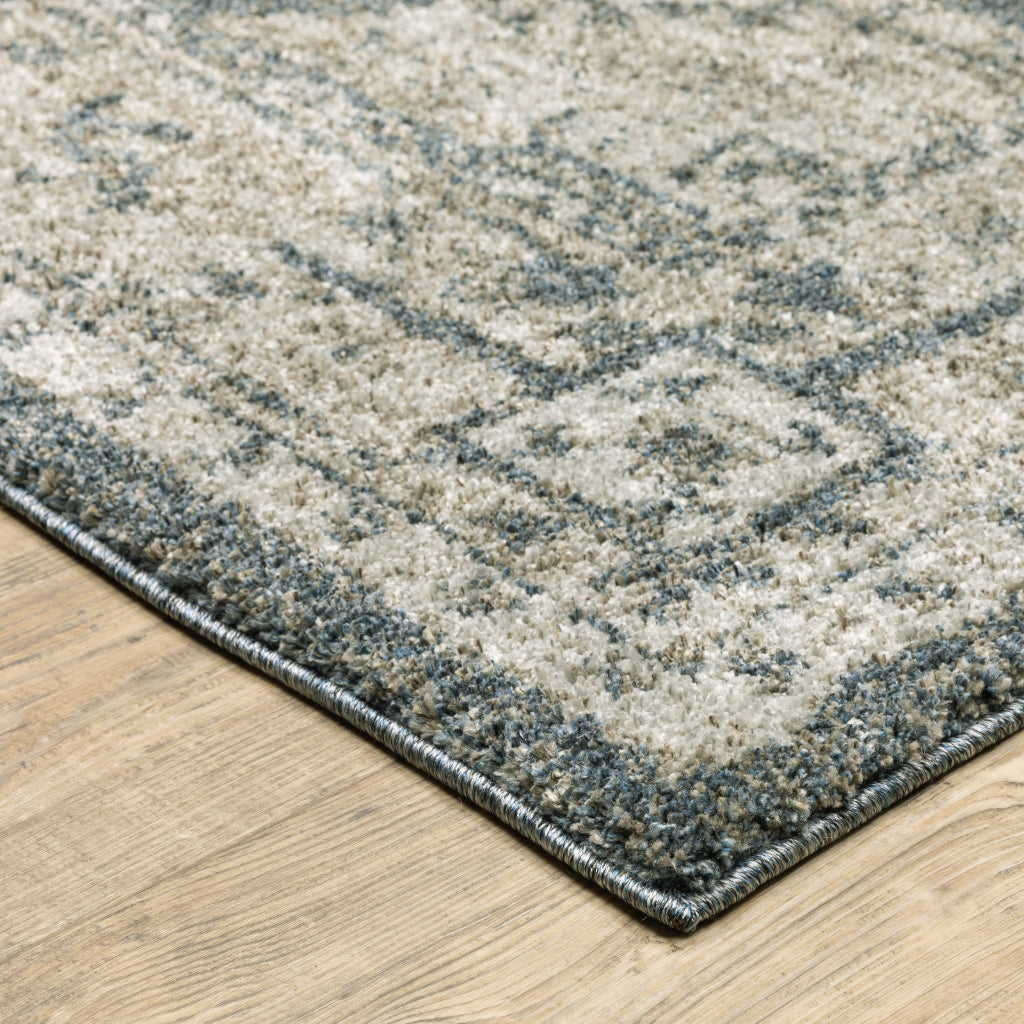 Oriental Weavers Alton 5501B Multicolor Rectangle Indoor Area Rug - Traditional Vintage Rug with Medallion Design-