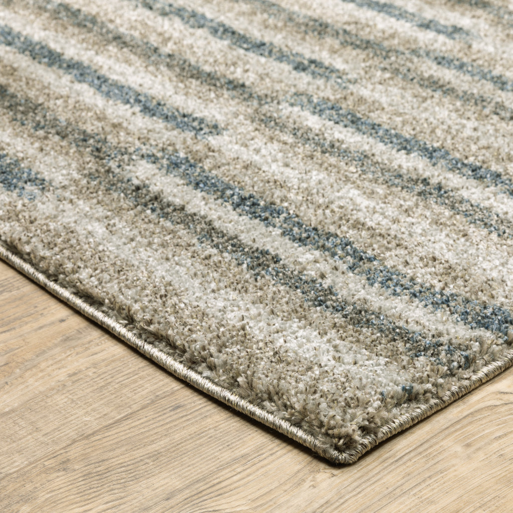 Oriental Weavers Alton 5502D Multicolor Rectangle Indoor Area Rug - Elegant Contemporary Rug with Stripe Design-