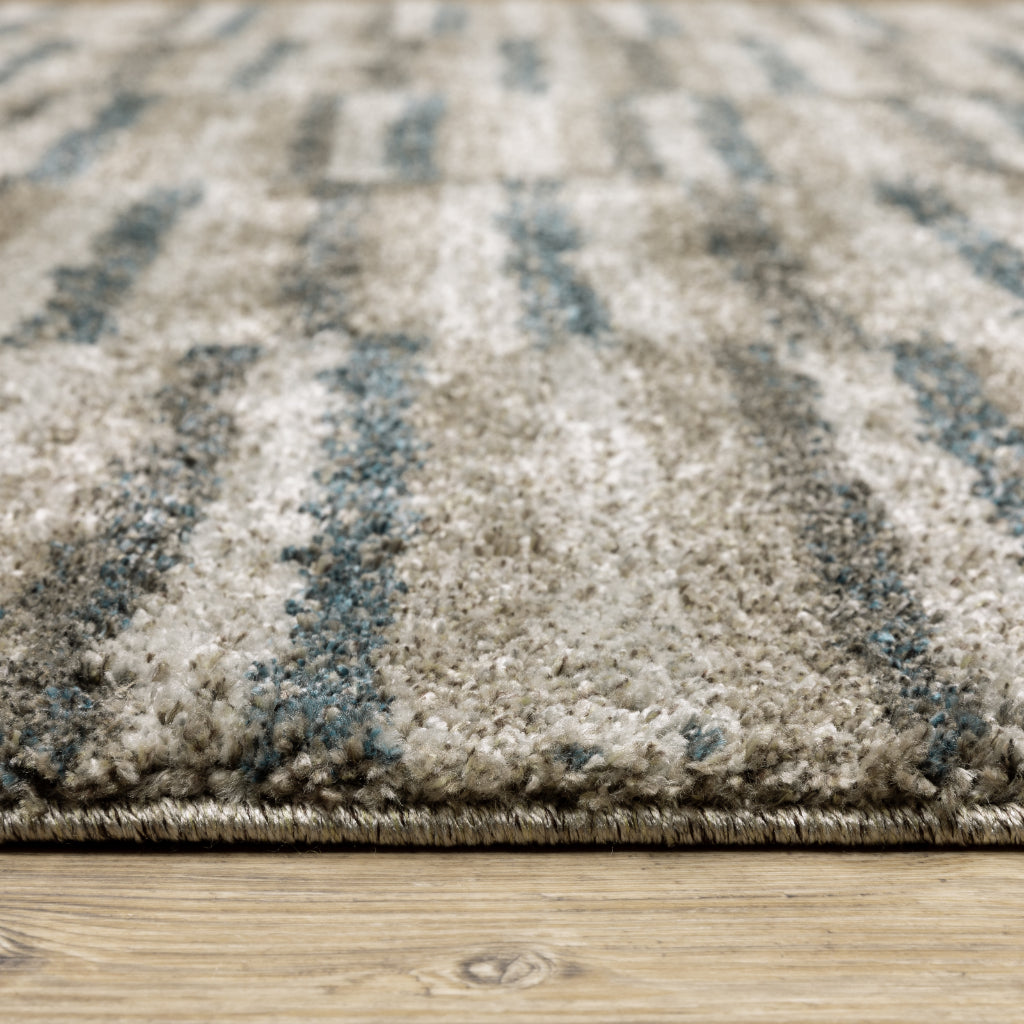 Oriental Weavers Alton 5502D Multicolor Rectangle Indoor Area Rug - Elegant Contemporary Rug with Stripe Design-