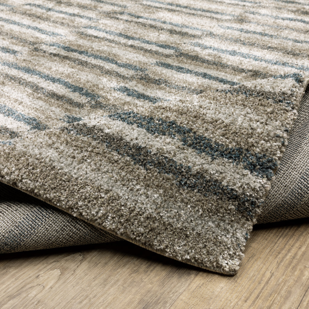 Oriental Weavers Alton 5502D Multicolor Rectangle Indoor Area Rug - Elegant Contemporary Rug with Stripe Design-