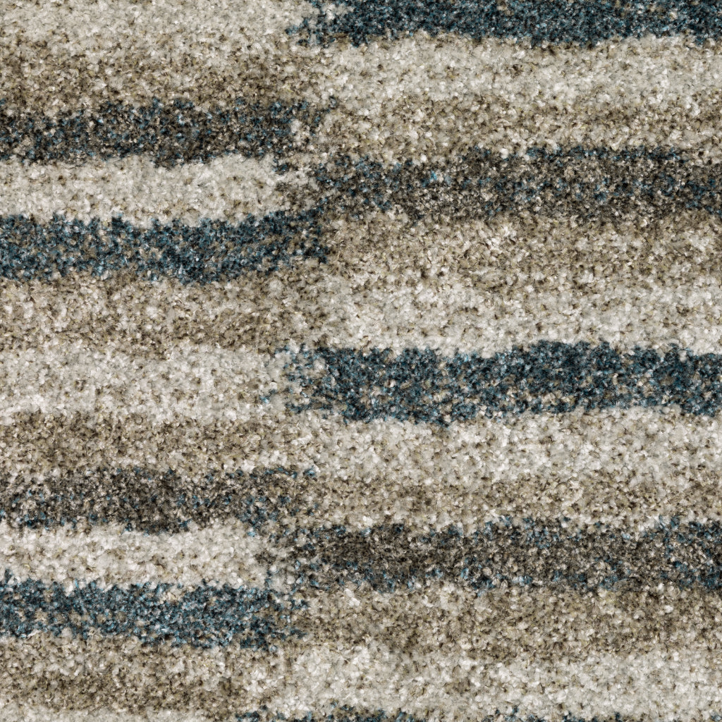 Oriental Weavers Alton 5502D Multicolor Rectangle Indoor Area Rug - Elegant Contemporary Rug with Stripe Design-
