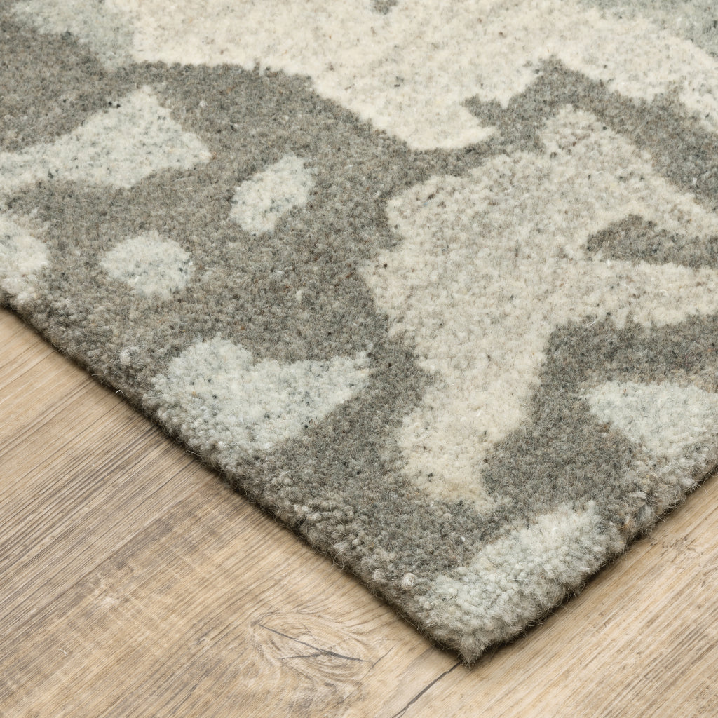 Oriental Weavers Anastasia 68006 Multicolor Rectangle Indoor Runner - Hand Tufted Contemporary Rug Made of 100% Wool with Abstract Design-