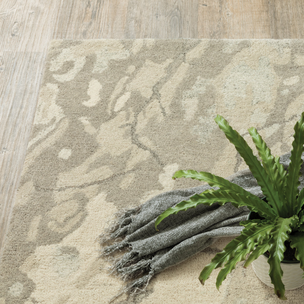 Oriental Weavers Anastasia 68008 Multicolor Rectangle Indoor Runner - Hand Tufted Contemporary Rug Made of 100% Wool with Abstract Design-