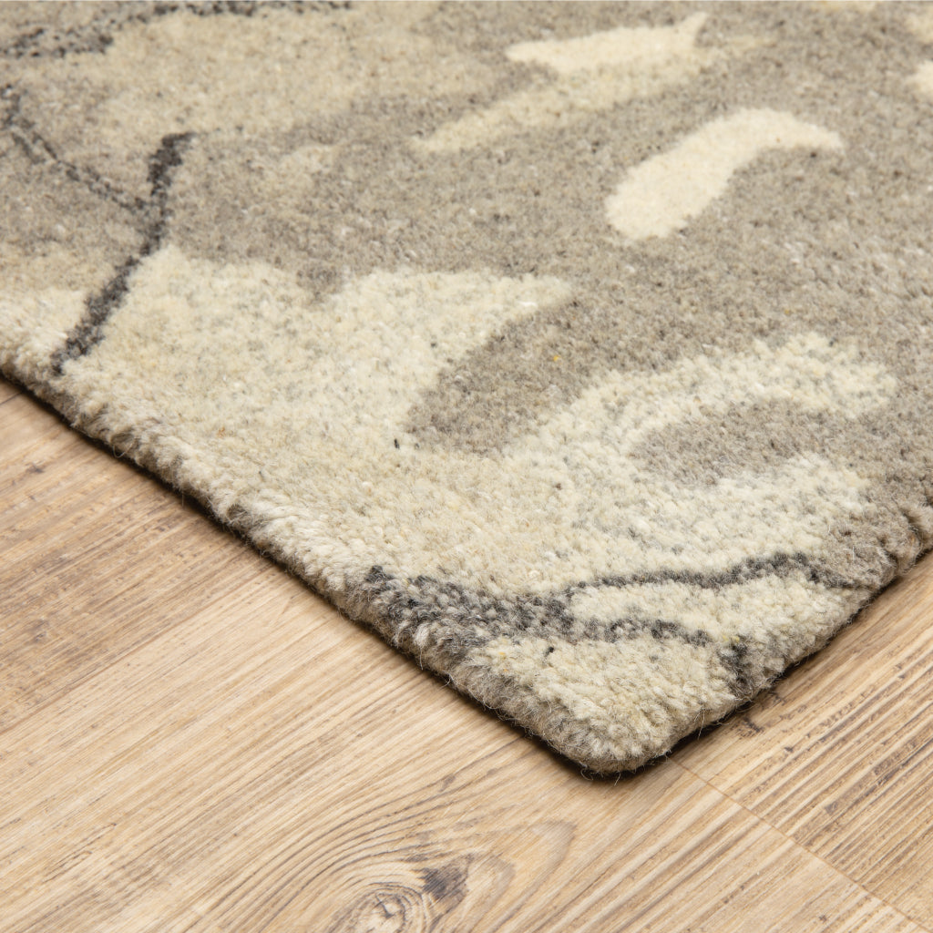 Oriental Weavers Anastasia 68008 Multicolor Rectangle Indoor Runner - Hand Tufted Contemporary Rug Made of 100% Wool with Abstract Design-