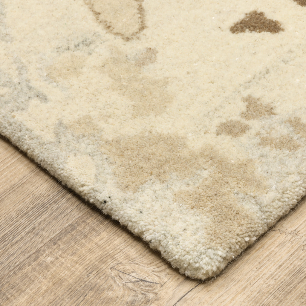 Oriental Weavers Anastasia 68009 Multicolor Rectangle Indoor Runner - Hand Tufted Contemporary Rug Made of 100% Wool with Abstract Design-