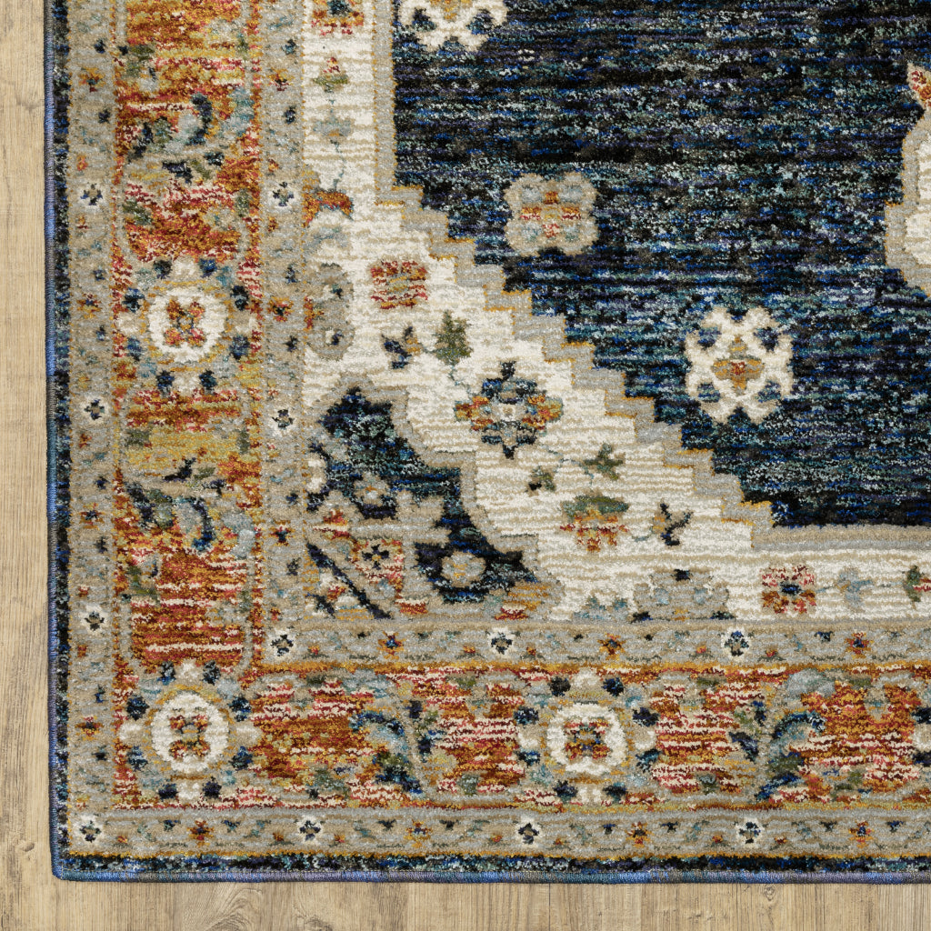 Oriental Weavers Andorra 2281E Multicolor Rectangle Area Rug – Elegant Machine Woven Stain-Resistant Indoor Rug-