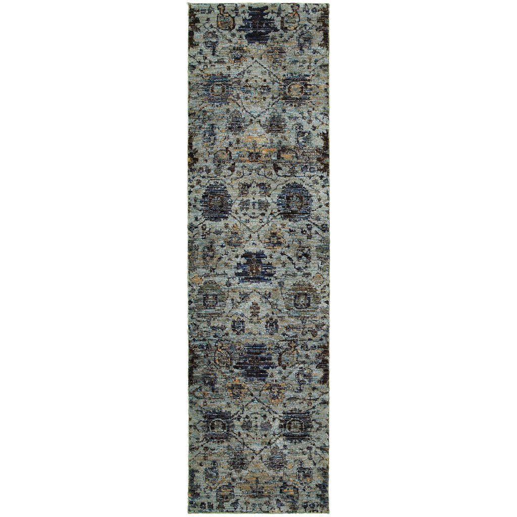Oriental Weavers Andorra 7120A Multicolor Rectangle Indoor Runner - Durable & Stain Resistant Rug with Oriental Design-