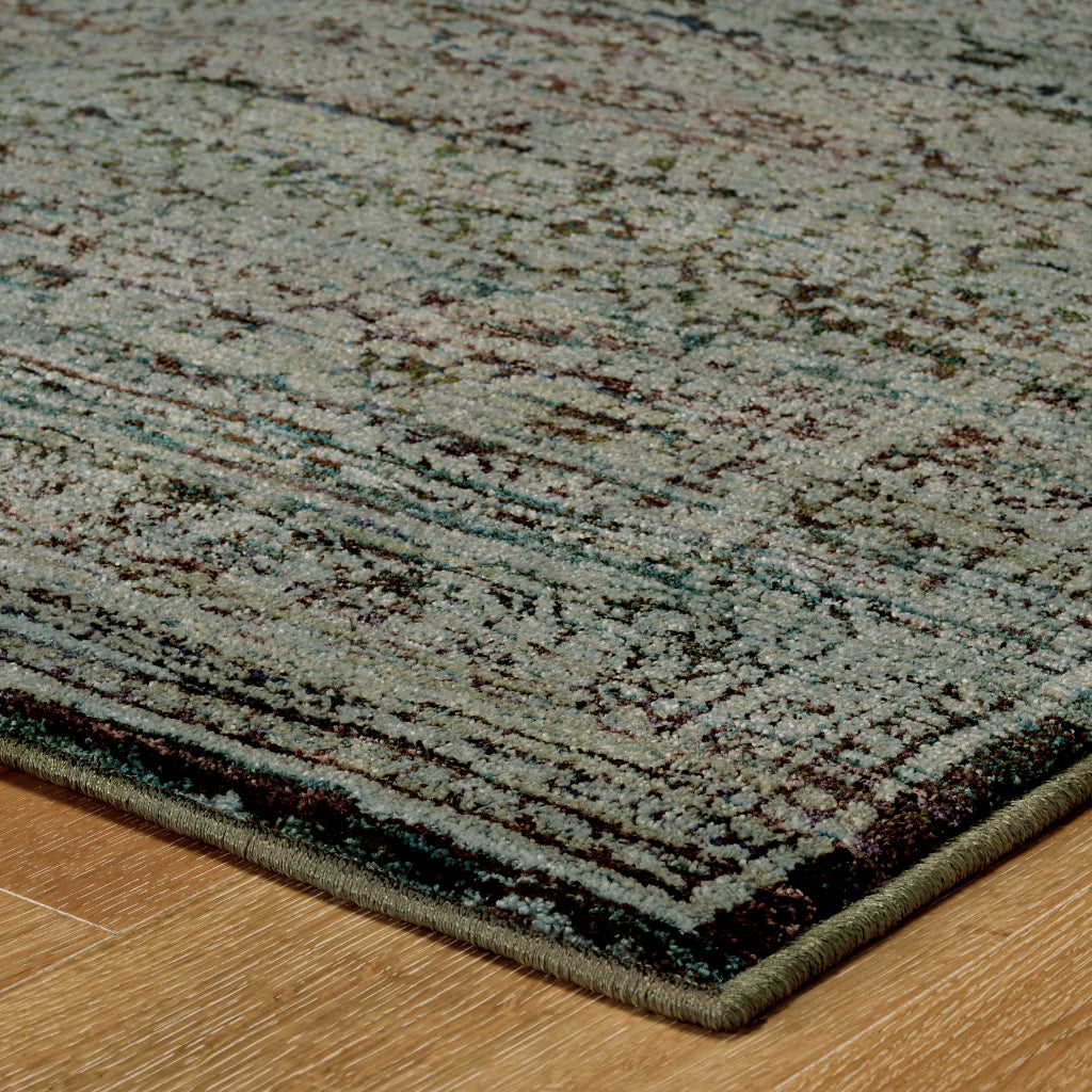 Oriental Weavers Andorra 7127A Multicolor Rectangle Indoor Area Rug - Durable & Stain Resistant Rug with Distressed Oriental Design-