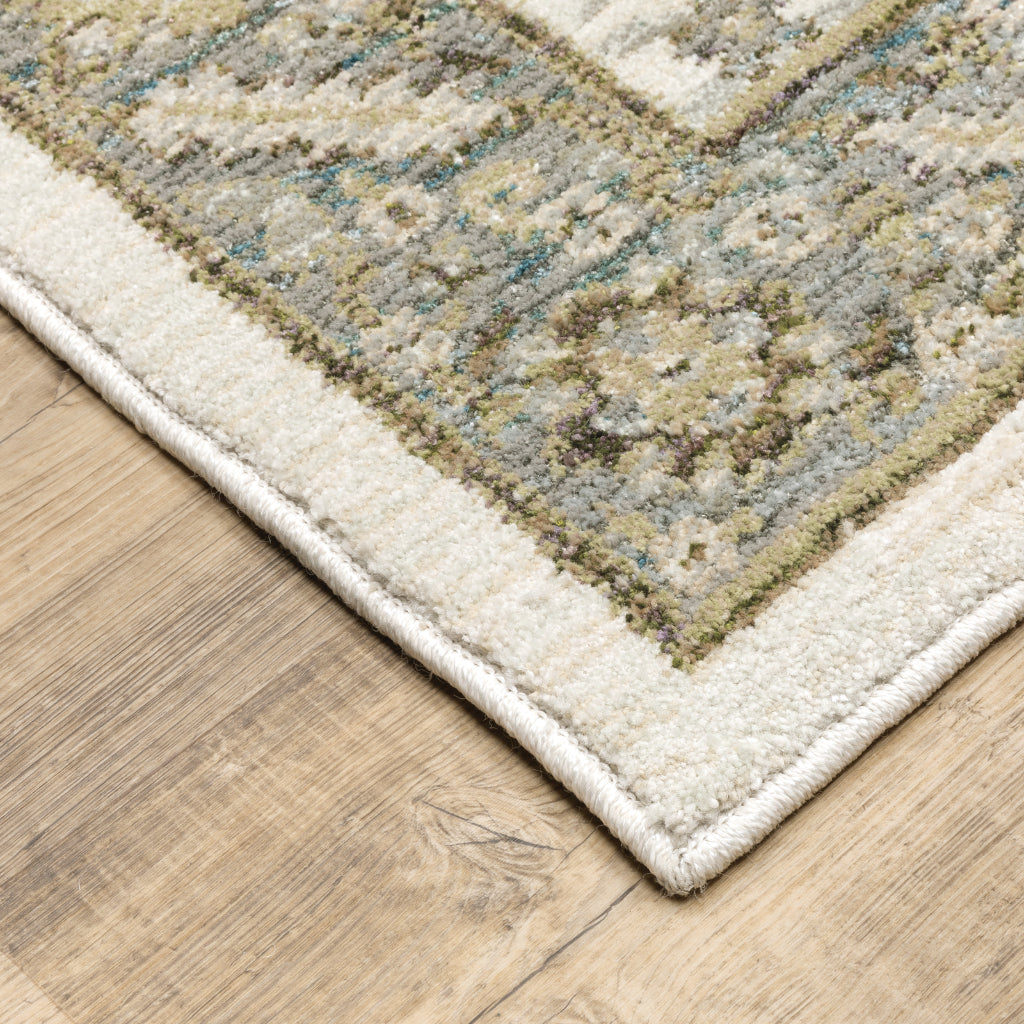 Oriental Weavers Andorra 8918I Multicolor Rectangle Indoor Area Rug - Durable & Stain Resistant Rug with Oriental Design-