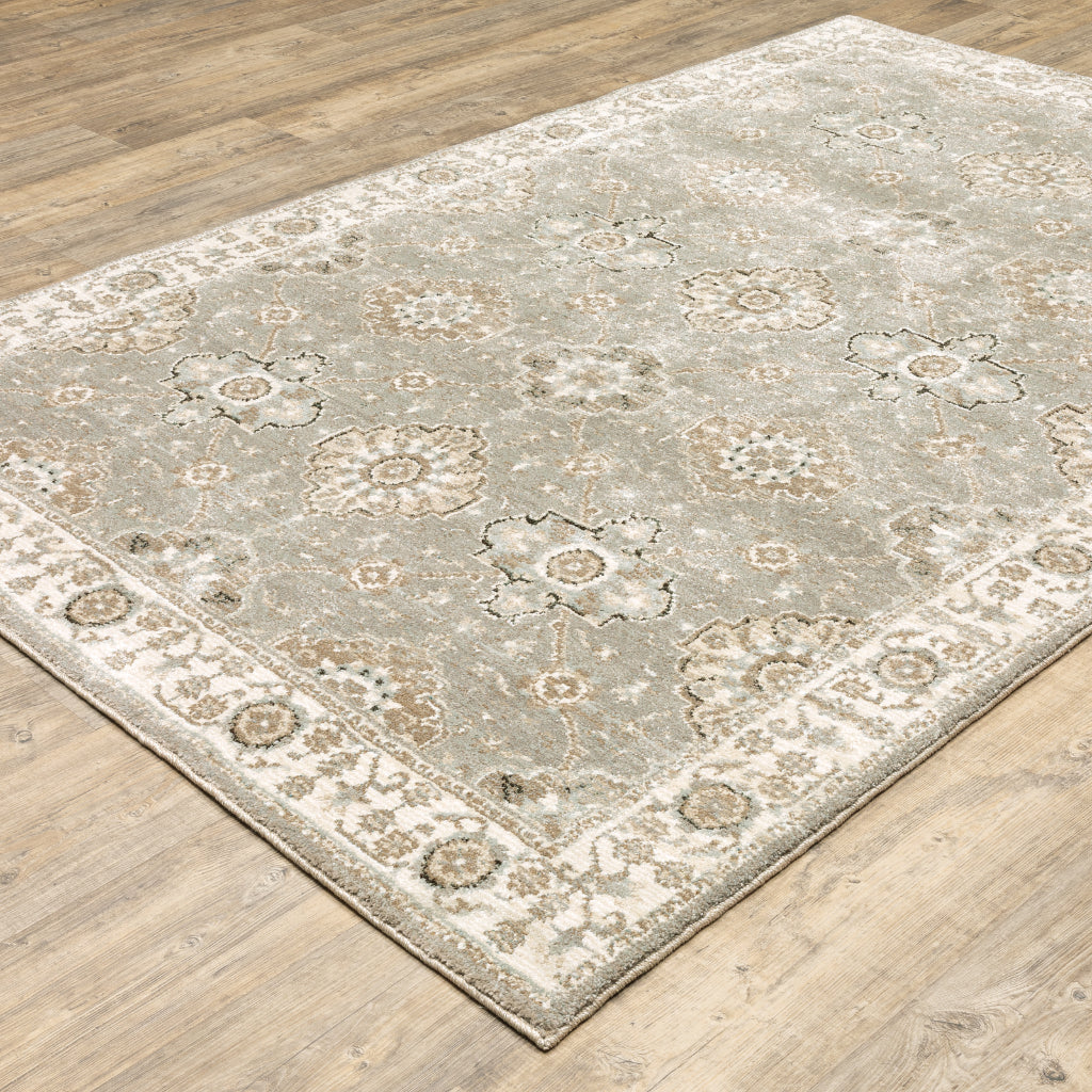 Oriental Weavers Andorra 8929H Multicolor Rectangle Indoor Area Rug - Durable & Stain Resistant Rug with Floral Design-