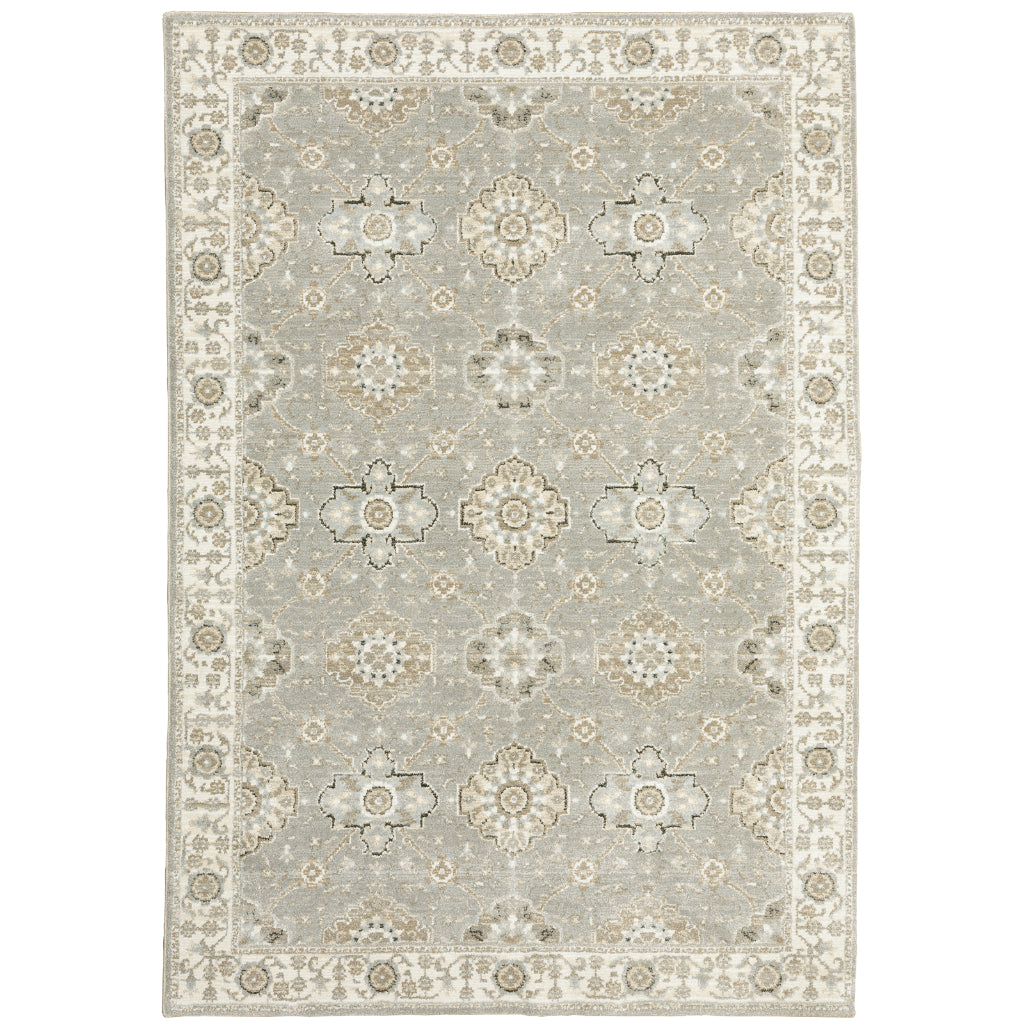 Oriental Weavers Andorra 8929H Multicolor Rectangle Indoor Area Rug - Durable & Stain Resistant Rug with Floral Design-