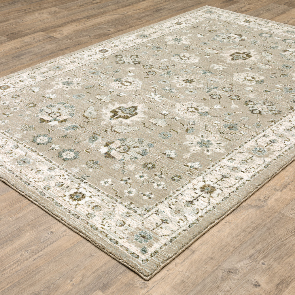 Oriental Weavers Andorra 8930L Multicolor Rectangle Indoor Area Rug - Durable & Stain Resistant Rug with Floral Design-