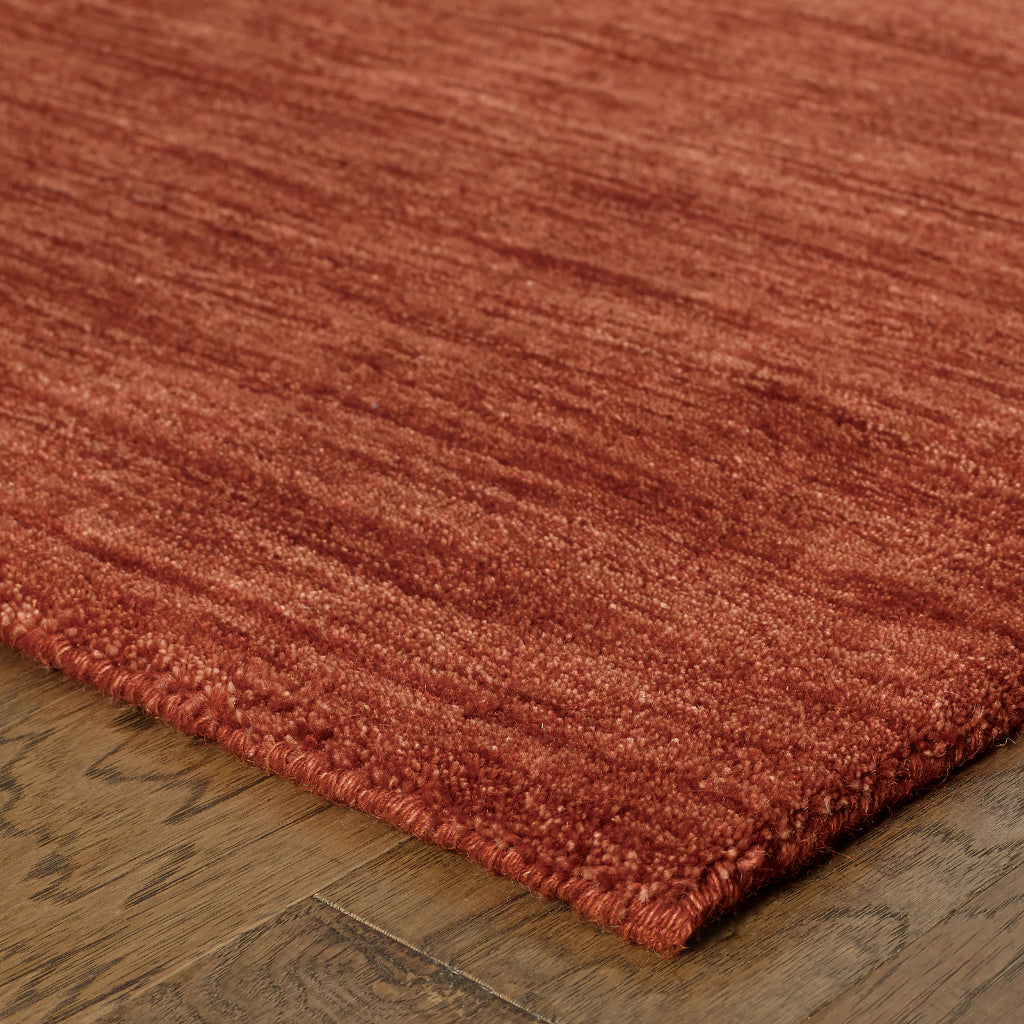 Oriental Weavers Aniston 27103 Red Rectangle Indoor Runner - Luxurious Hand Tufted Rug Made of 100% Wool-