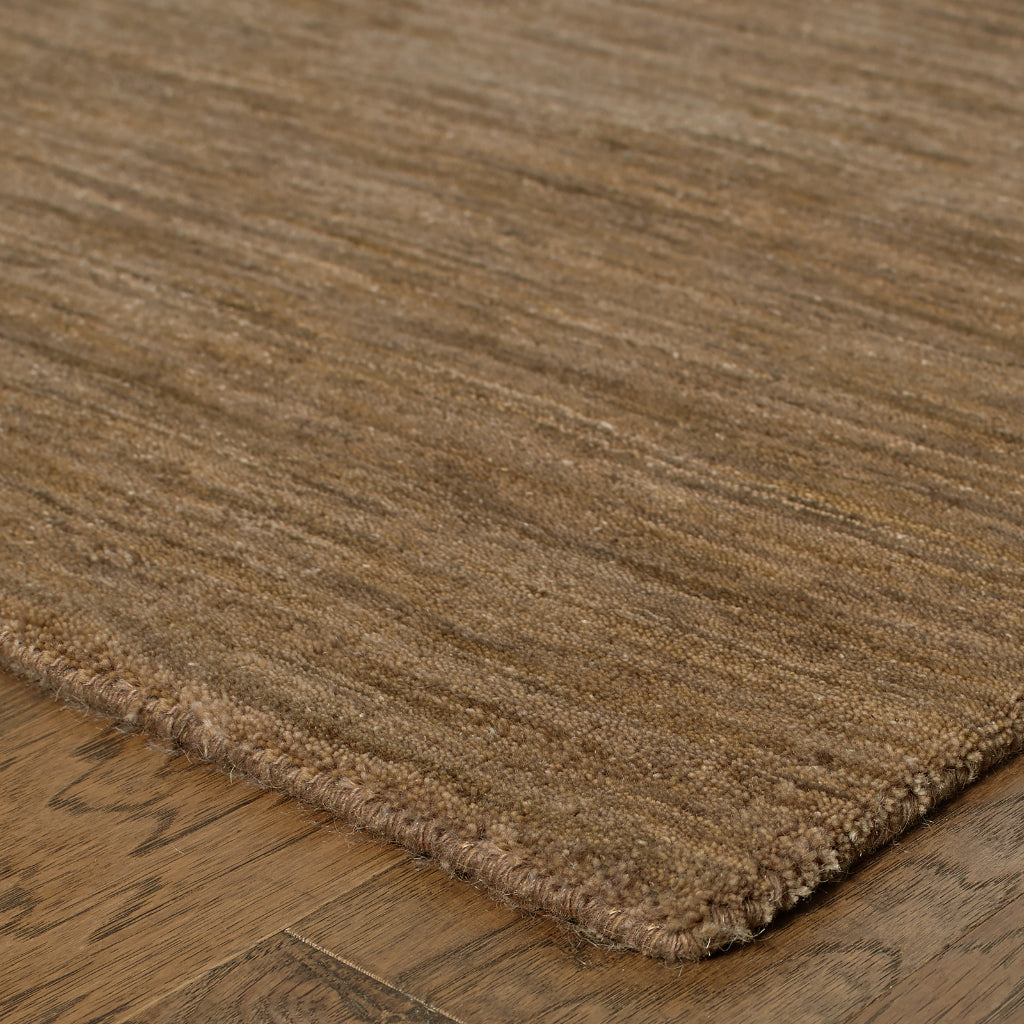Oriental Weavers Aniston 27104 Tan Rectangle Indoor Runner - Luxurious Hand Tufted Rug Made of 100% Wool-