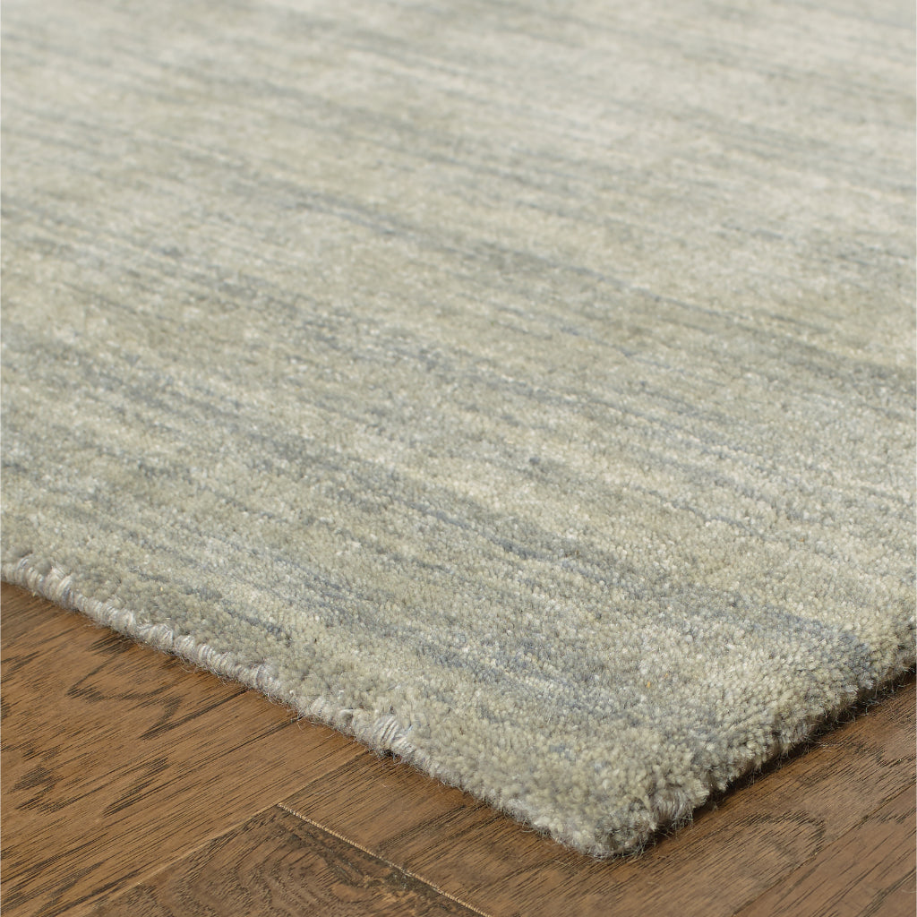 Oriental Weavers Aniston 27108 Gray Rectangle Indoor Runner - Luxurious Hand Tufted Rug Made of 100% Wool-