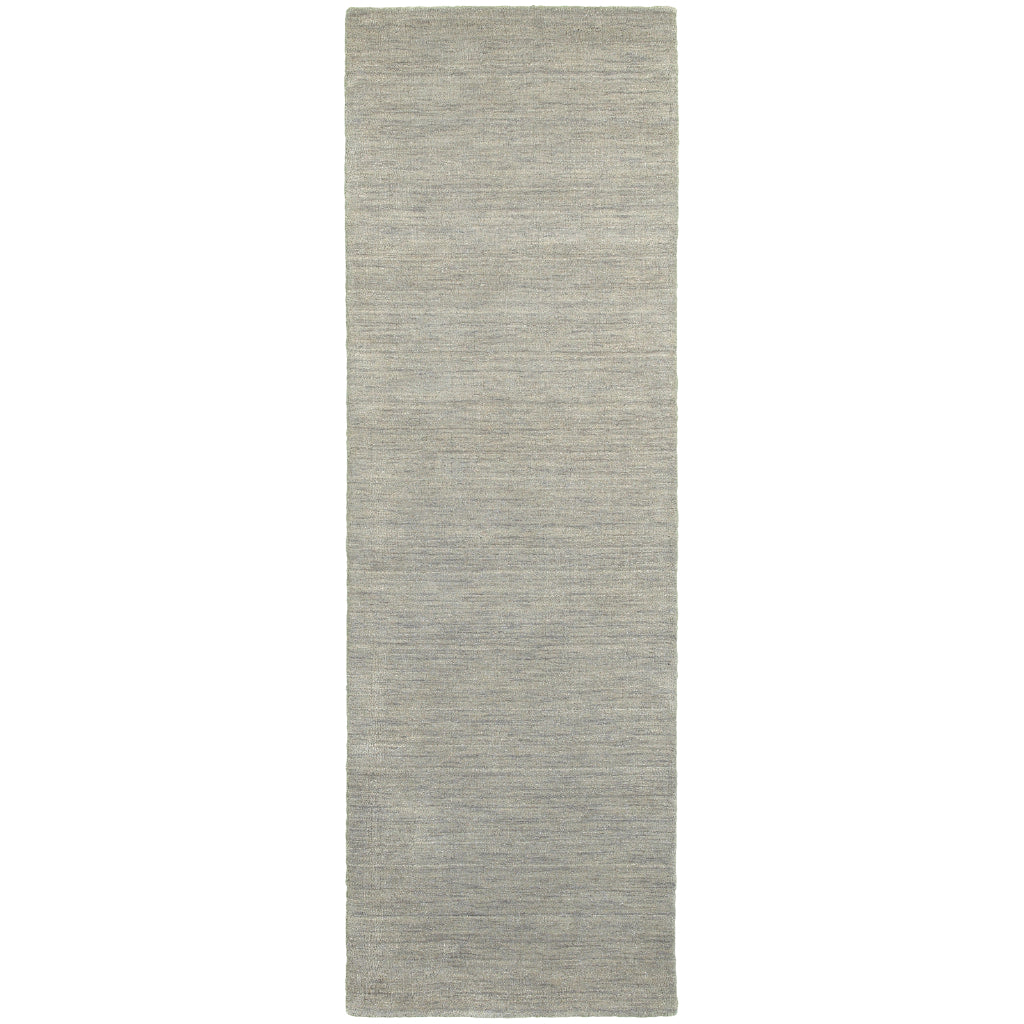Oriental Weavers Aniston 27108 Gray Rectangle Indoor Runner - Luxurious Hand Tufted Rug Made of 100% Wool-