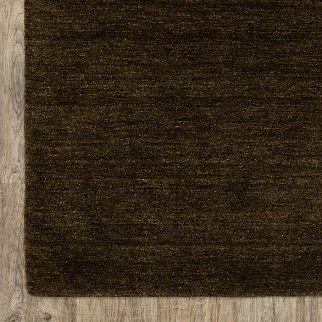 Oriental Weavers Aniston II 27117 Brown Rectangle Indoor Area Rug Solid Pattern-