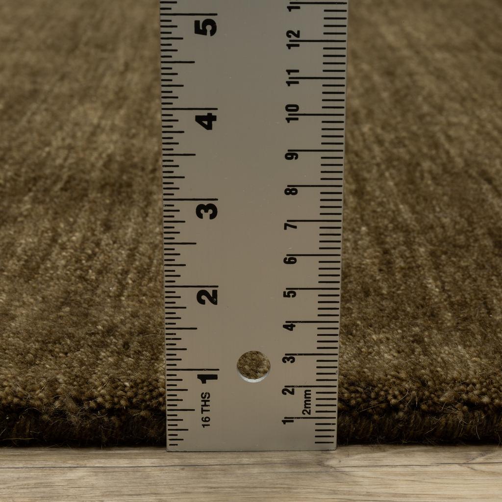 Oriental Weavers Aniston II 27117 Brown Rectangle Indoor Area Rug Solid Pattern-