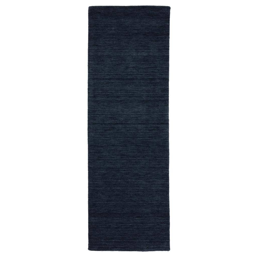 Oriental Weavers Aniston II 27119 Navy Rectangle Indoor Runner Solid Pattern-