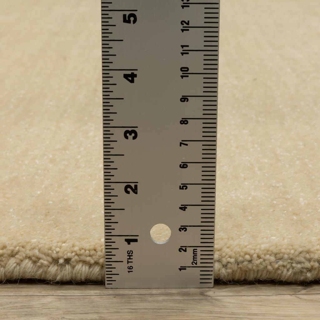 Oriental Weavers Aniston II 27122 Beige Rectangle Indoor Runner Solid Pattern-