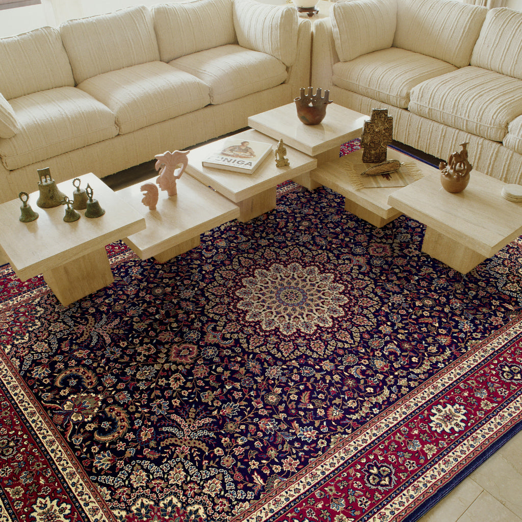 Oriental Weavers Ariana 095B3 Multicolor Rectangle Indoor Area Rug - Stylish Stain Resistant Machine Made Rug-