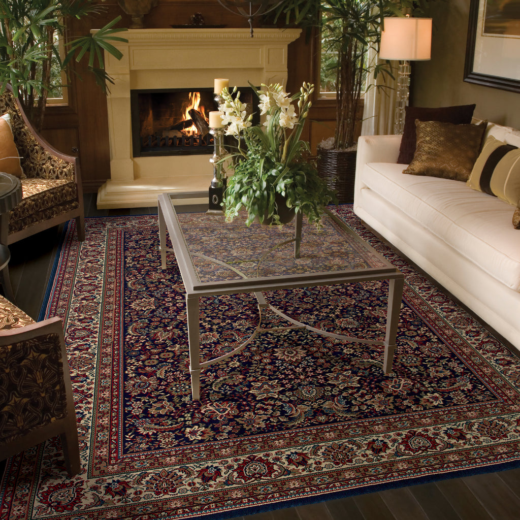 Oriental Weavers Ariana 113B2 Multicolor Rectangle & Square Indoor Area Rug - Stylish Stain Resistant Machine Made Rug-