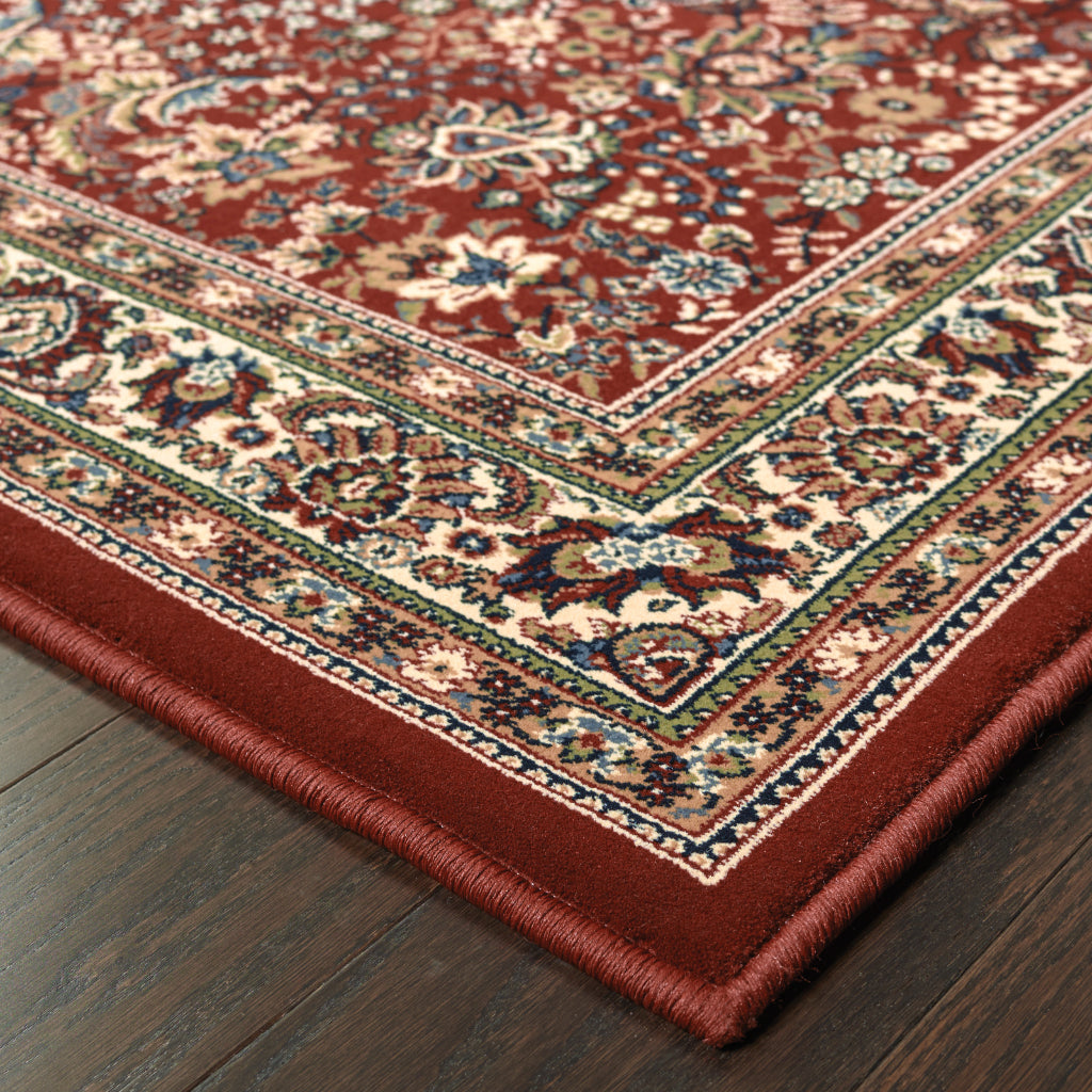Oriental Weavers Ariana 113R3 Multicolor Rectangle Indoor Runner - Stylish Stain Resistant Machine Made Rug-