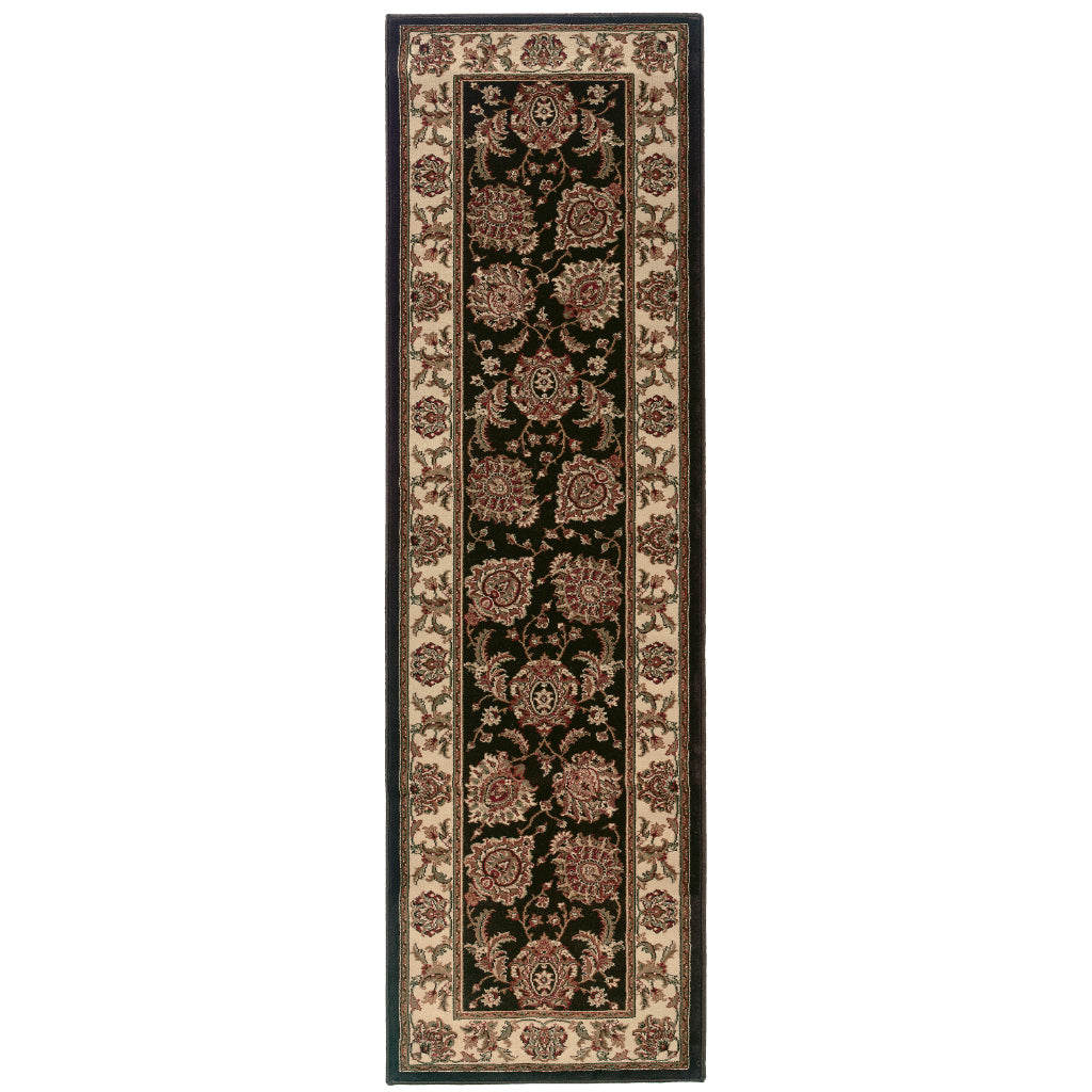 Oriental Weavers Ariana 117D3 Multicolor Rectangle Indoor Runner - Stylish Stain Resistant Machine Made Rug-