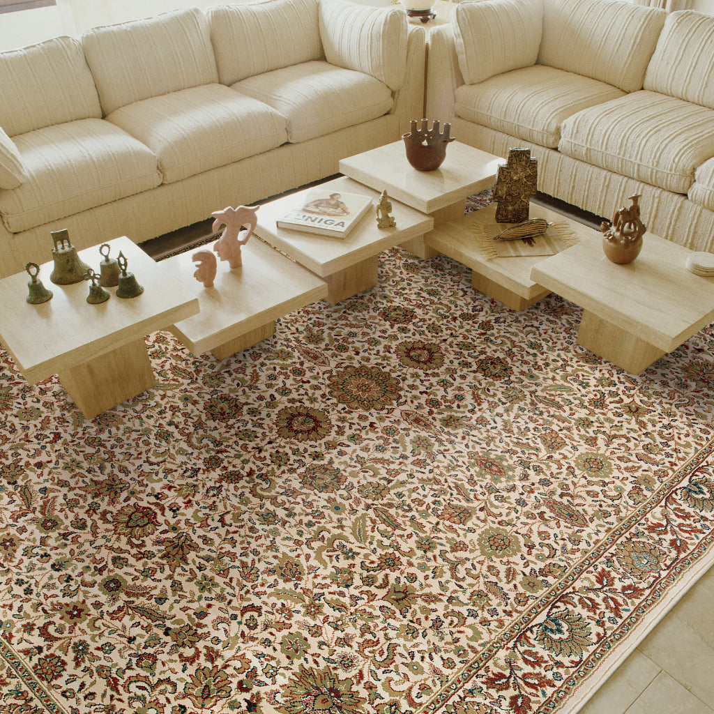 Oriental Weavers Ariana 172W3 Multicolor Rectangle & Square Indoor Area Rug - Stylish Stain Resistant Machine Made Rug-