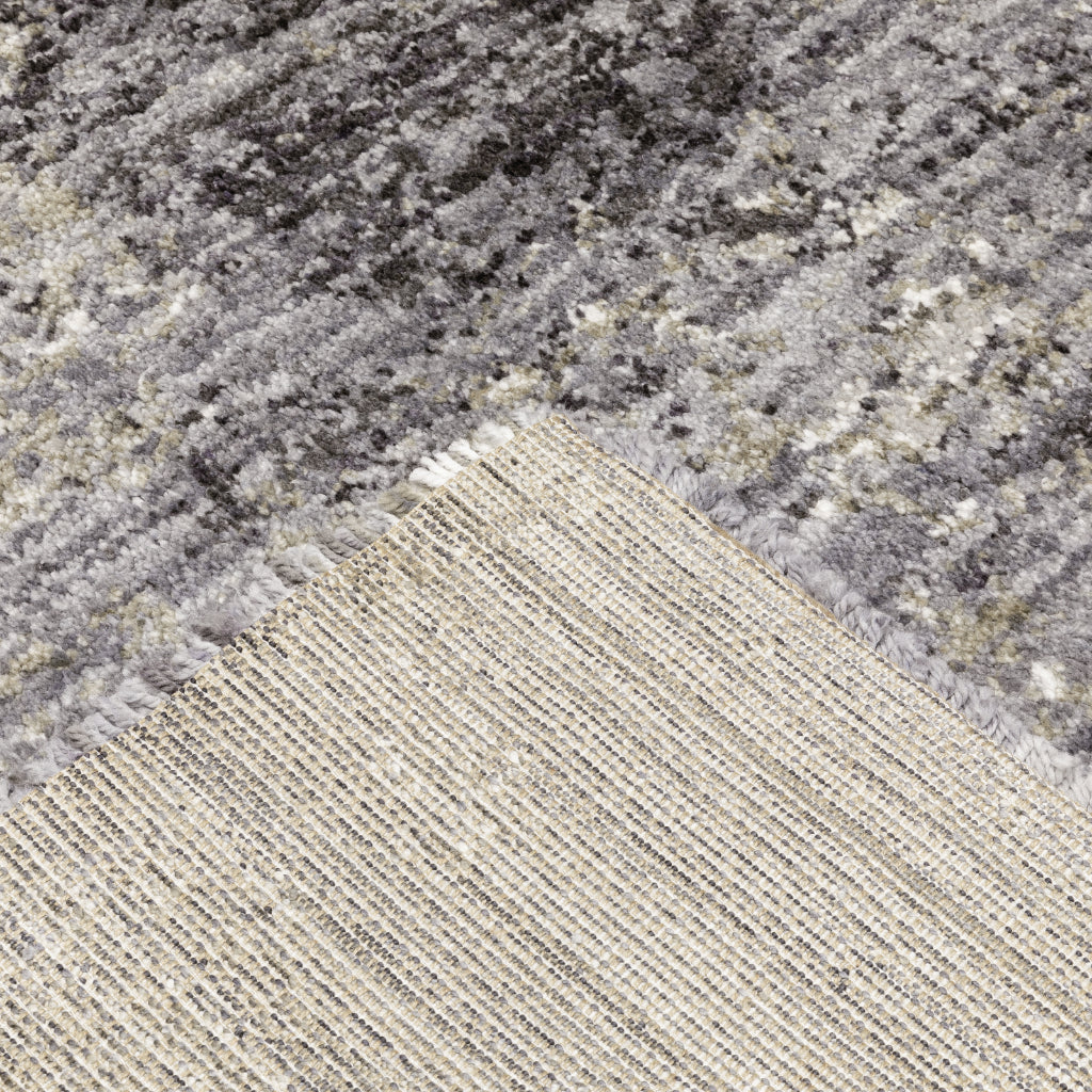 Oriental Weavers Aspen 2060W Gray Rectangle Indoor Shaggy Runner - Comfortable Stain Resistant Contemporary Rug-