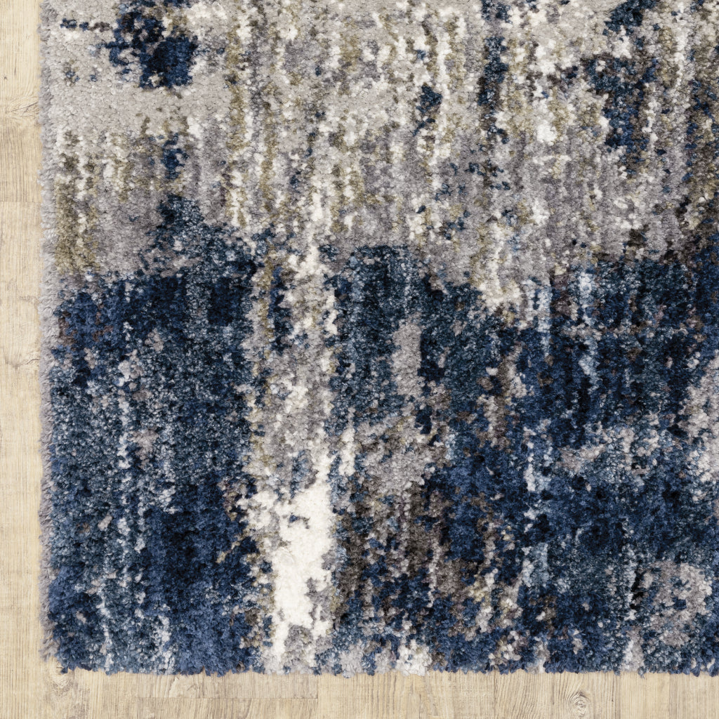 Oriental Weavers Aspen 2061L Multicolor Rectangle Indoor Shaggy Area Rug - Comfortable Stain Resistant Contemporary Rug-