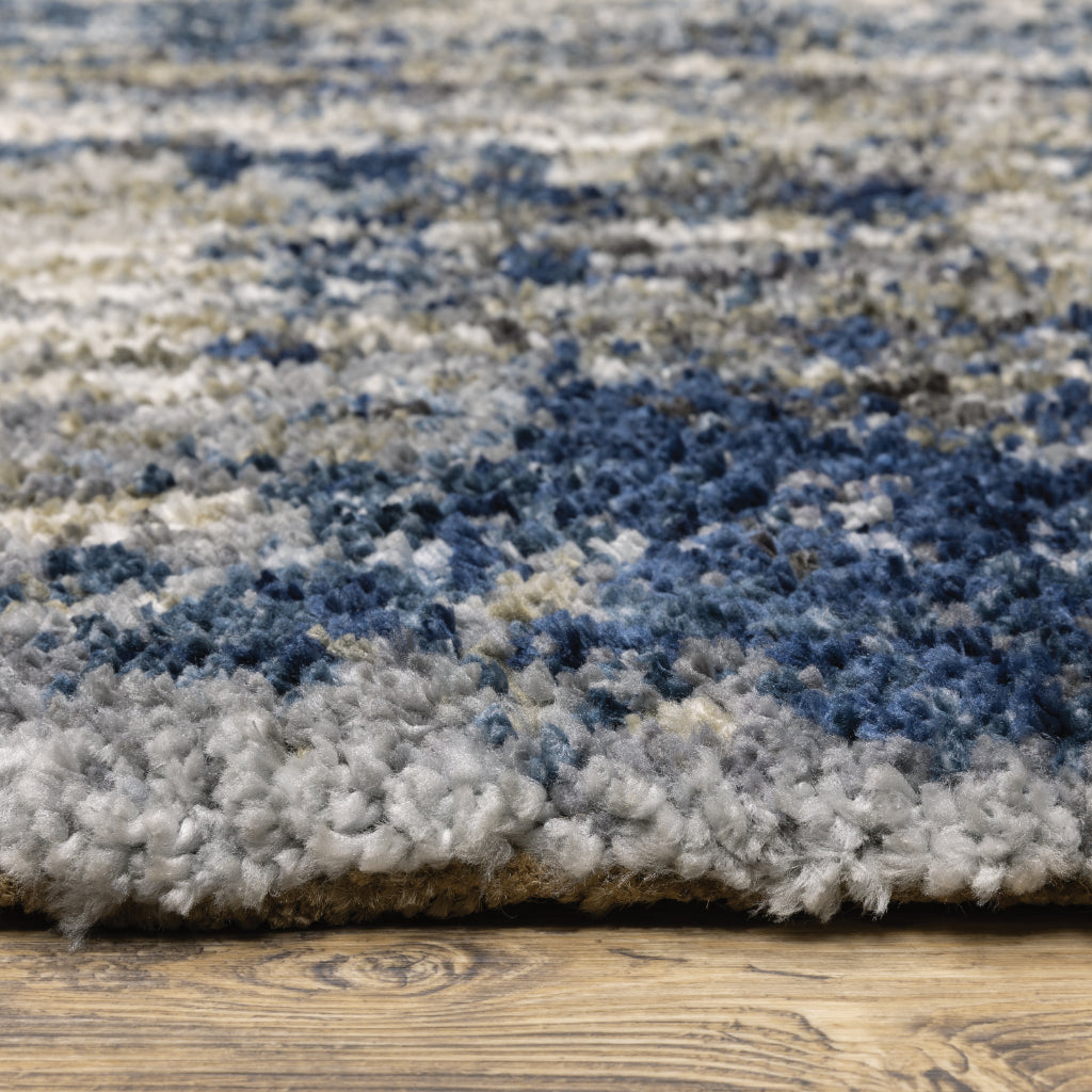 Oriental Weavers Aspen 2061L Multicolor Rectangle Indoor Shaggy Area Rug - Comfortable Stain Resistant Contemporary Rug-