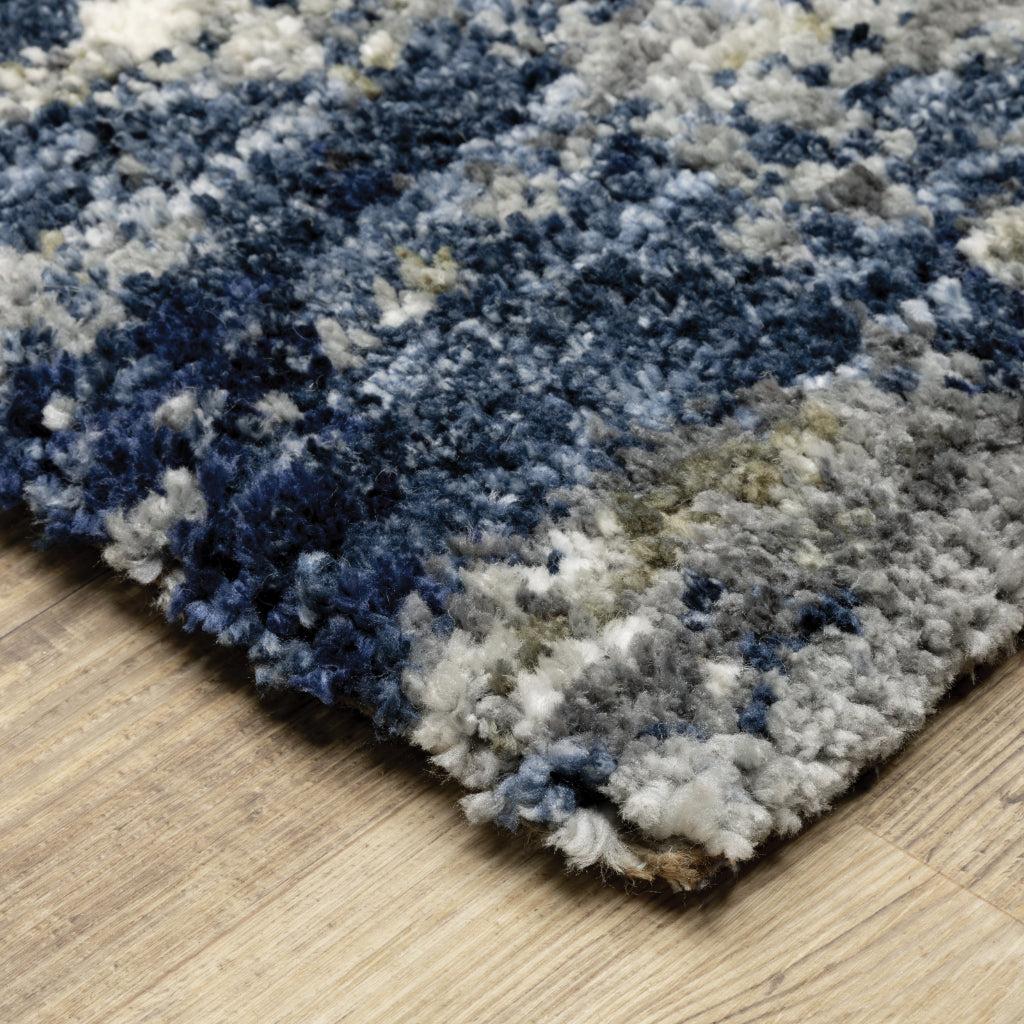 Oriental Weavers Aspen 2061L Multicolor Rectangle Indoor Shaggy Runner - Comfortable Stain Resistant Contemporary Rug-