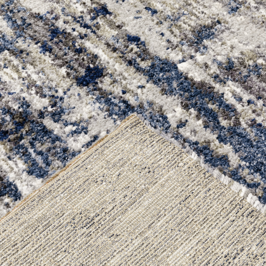 Oriental Weavers Aspen 2061L Multicolor Rectangle Indoor Shaggy Runner - Comfortable Stain Resistant Contemporary Rug-