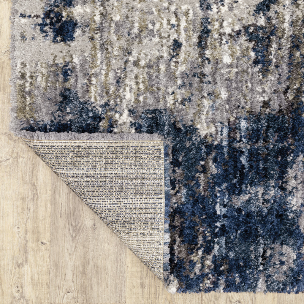 Oriental Weavers Aspen 2061L Multicolor Rectangle Indoor Shaggy Runner - Comfortable Stain Resistant Contemporary Rug-