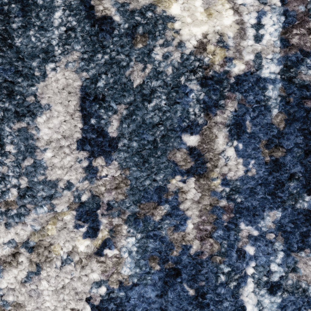 Oriental Weavers Aspen 2061L Multicolor Rectangle Indoor Shaggy Runner - Comfortable Stain Resistant Contemporary Rug-