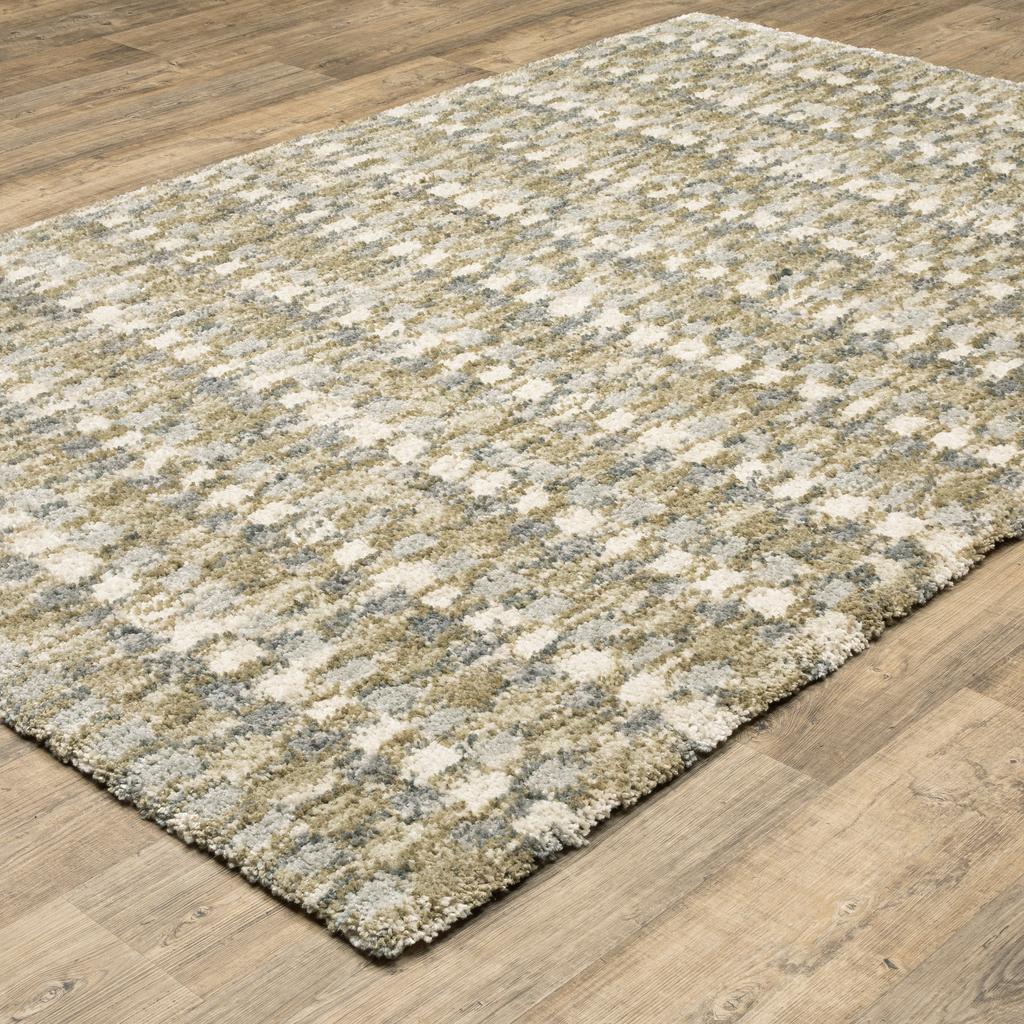 Oriental Weavers Aspen 3052A Gold Rectangle Indoor Area Rug Abstract Pattern-