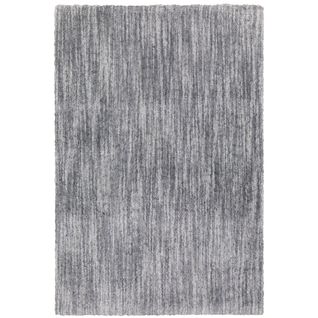 Oriental Weavers Aspen 829E9 Gray Rectangle Indoor Shaggy Area Rug - Comfortable Stain Resistant Contemporary Rug-