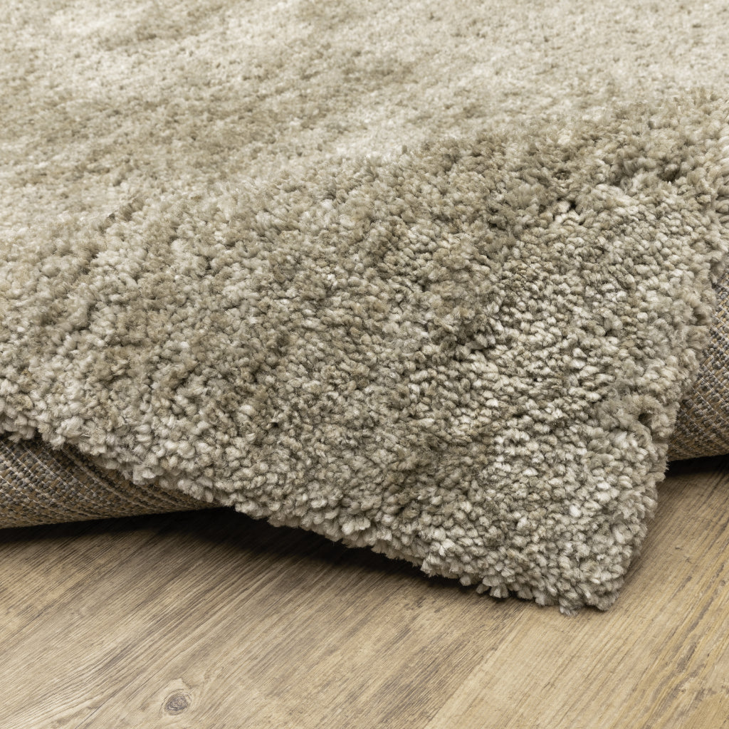 Oriental Weavers Aspen 829J9 Stone Rectangle Indoor Shaggy Area Rug - Comfortable Stain Resistant Contemporary Rug-