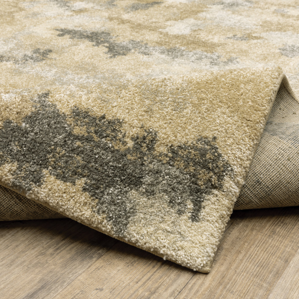 Oriental Weavers Astor 2268Z Multicolor Rectangle Indoor Area Rug - Stain Resistant Abstract Rug with Comfortable Plush Pile-