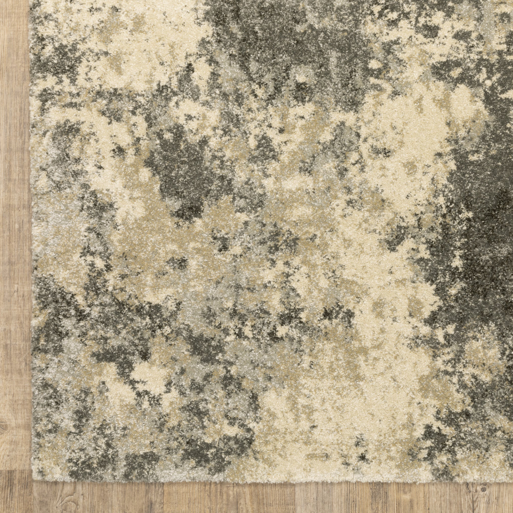 Oriental Weavers Astor 7150D Multicolor Rectangle Indoor Area Rug - Stain Resistant Abstract Rug with Comfortable Plush Pile-