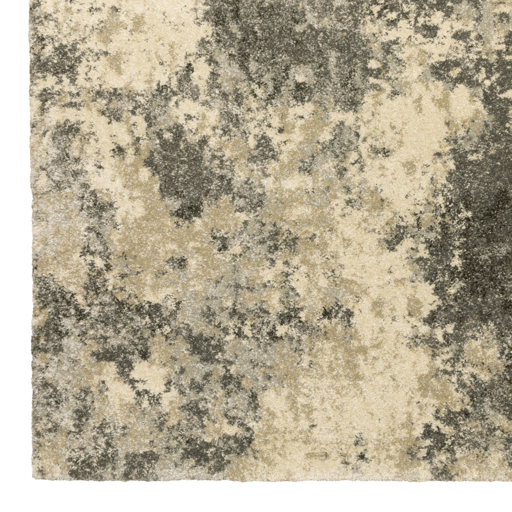 Oriental Weavers Astor 7150D Multicolor Rectangle Indoor Area Rug - Stain Resistant Abstract Rug with Comfortable Plush Pile-