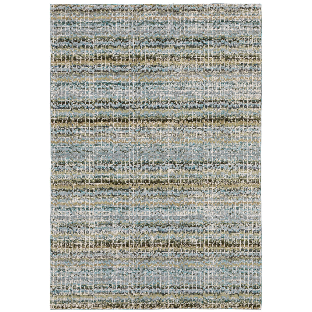Oriental Weavers Atlas 747B0 Multicolor Rectangle Indoor Area Rug - Cozy Stain Resistant Machine Woven Rug-