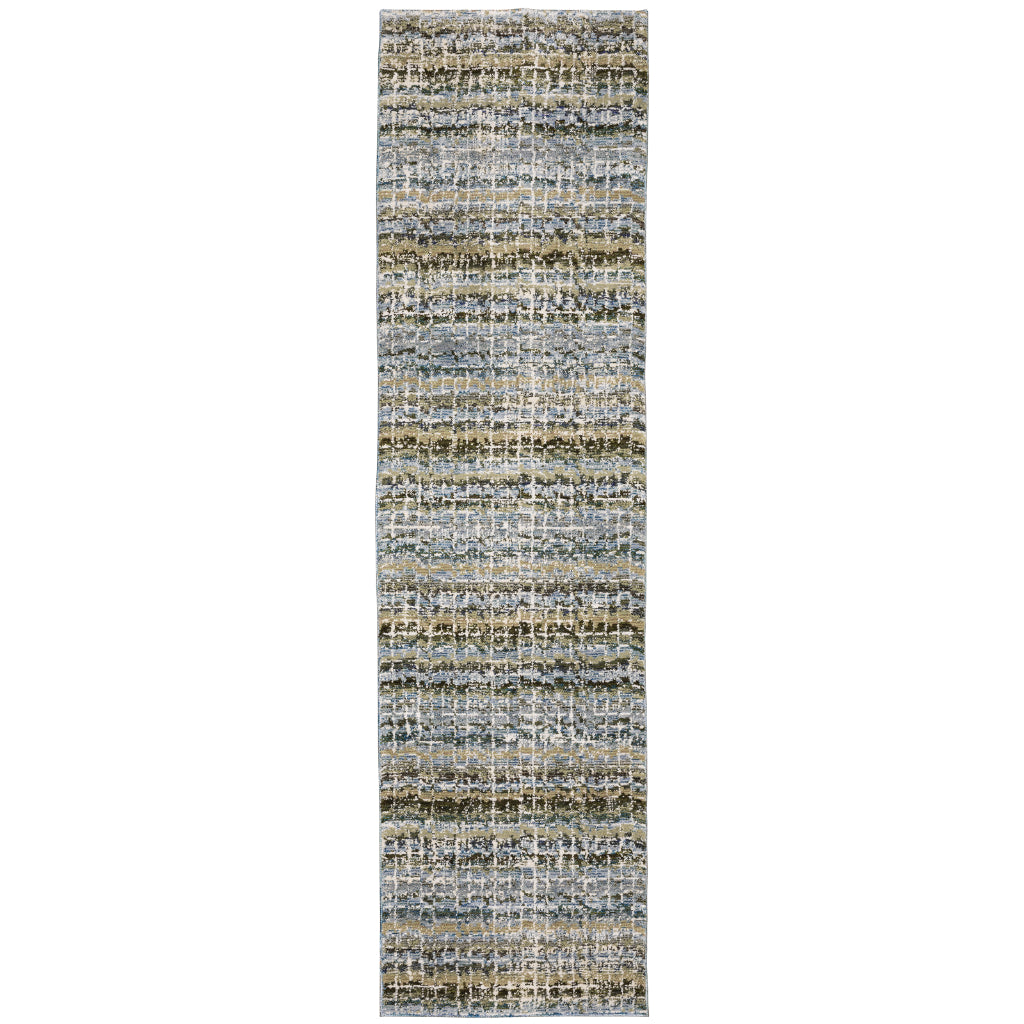Oriental Weavers Atlas 747B0 Multicolor Rectangle Indoor Runner - Cozy Stain Resistant Machine Woven Rug-