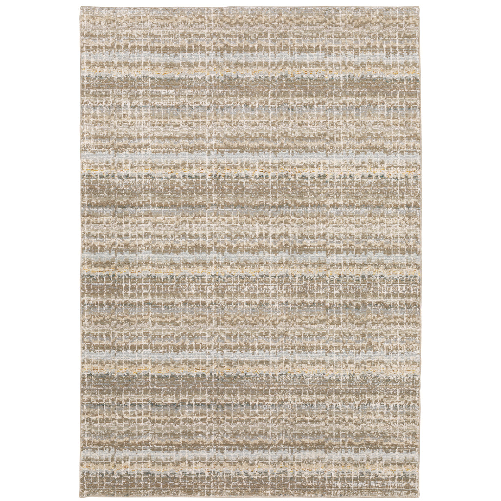 Oriental Weavers Atlas 747E0 Multicolor Rectangle Indoor Area Rug - Cozy Stain Resistant Machine Woven Rug-
