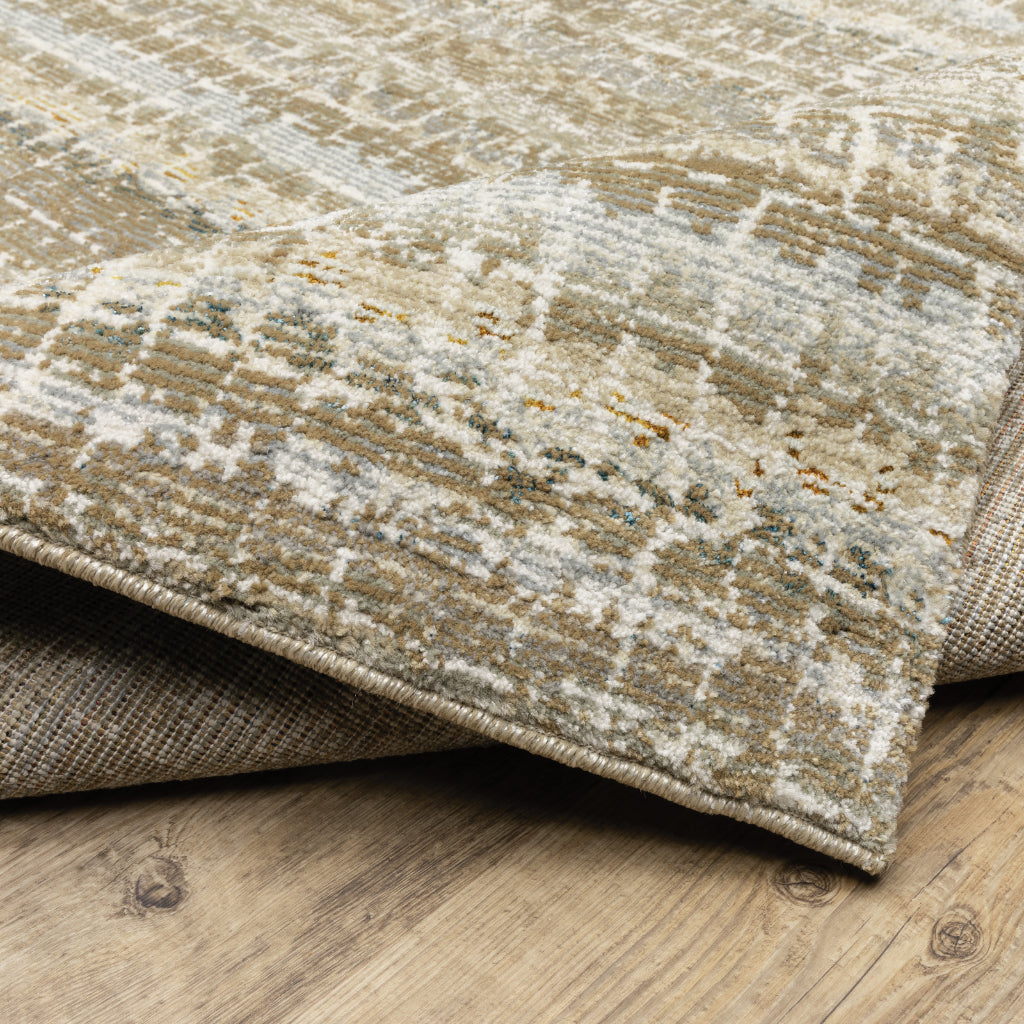 Oriental Weavers Atlas 747E0 Multicolor Rectangle Indoor Area Rug - Cozy Stain Resistant Machine Woven Rug-