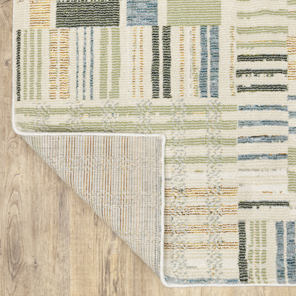 Oriental Weavers Atlas 752E0 Multicolor Rectangle Indoor Runner - Cozy Stain Resistant Machine Woven Rug-